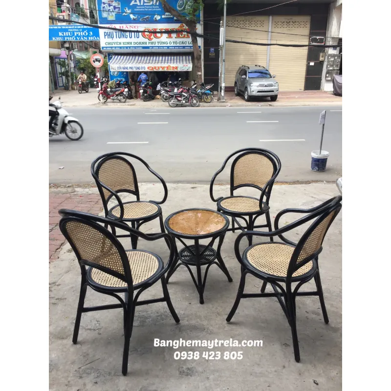 Ghế mây tre đan tự nhiên 1008078