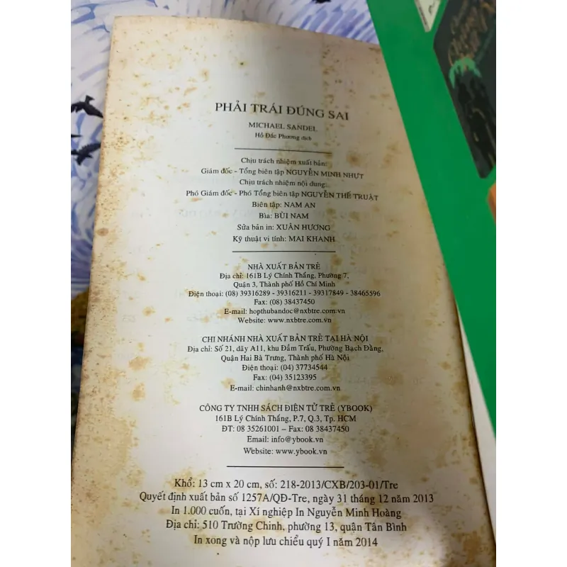 Phải Trái Đúng Sai - Michael Sandel 927535