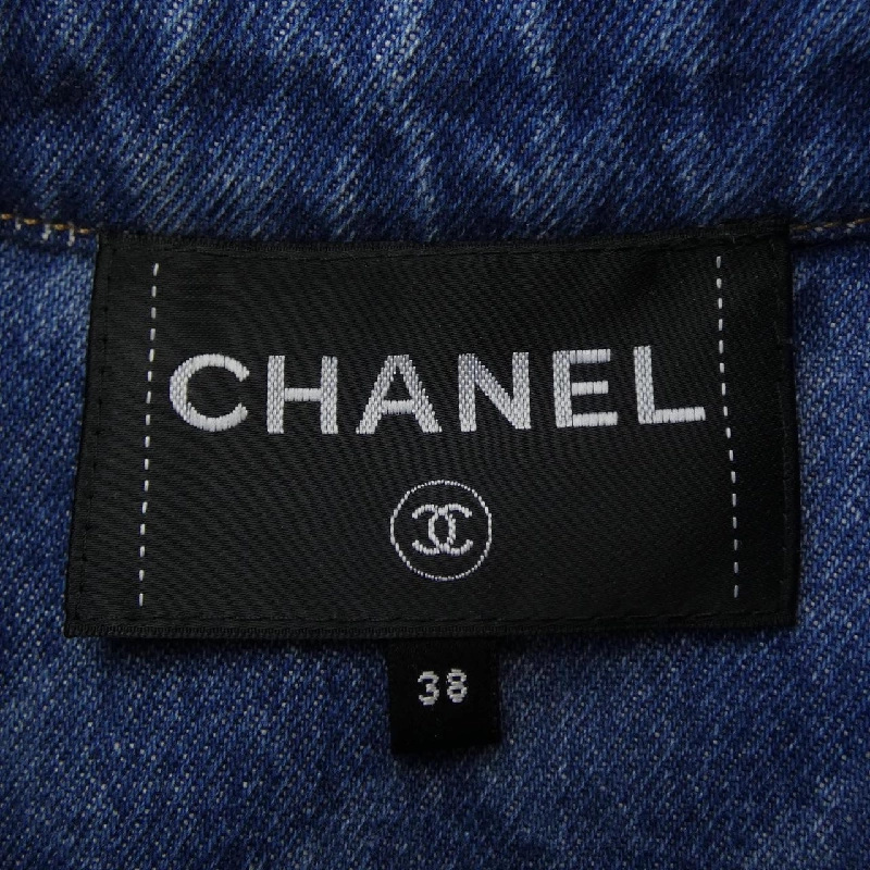 Áo khoác denim CHANEL P73392V65021 631314
