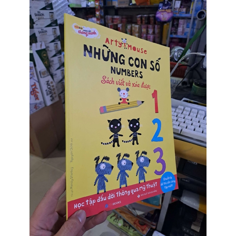 (TẶNG BOOKMARK) Những con số numbers sách viết và xóa được RBK0109 949644