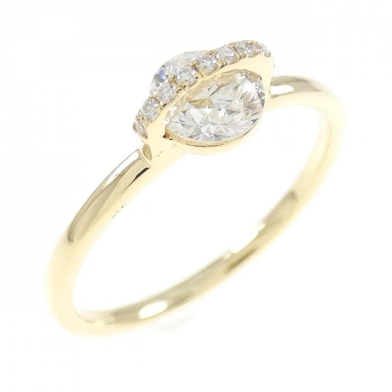 【Sản phẩm mới】Nhẫn kim cương K18YG 0.56CT 672997