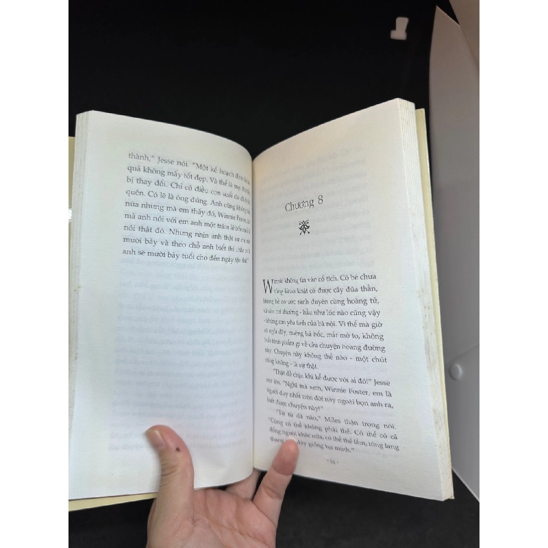 Nhà Tuck bất tử - Chuyện gì xảy ra khi bạn có thể sống mãi, Natalie Babbitt, mới 80% (ố vàng), 2009 SBM.VH0812 912773