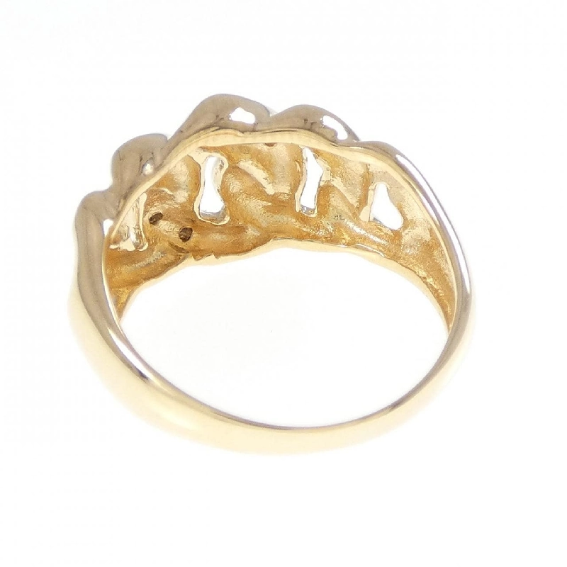 Nhẫn kim cương K18YG - Hàng hiệu Authentic 853268