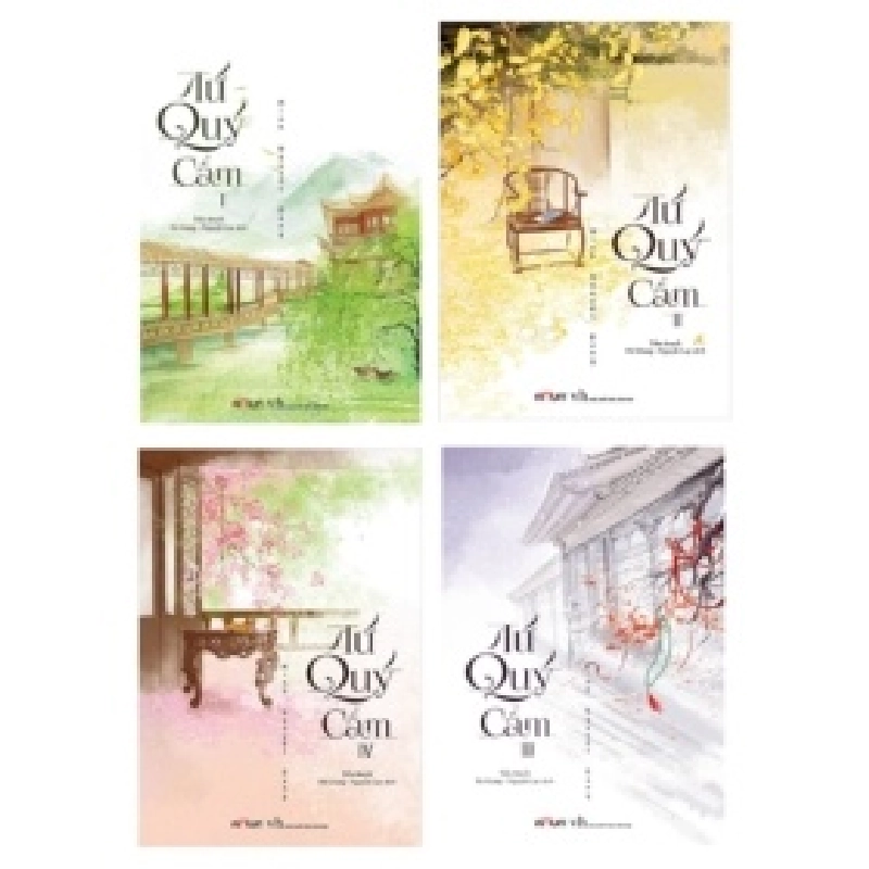 Tứ Quý Cẩm (Bộ 4 Cuốn) - Minh Nguyệt Đang ASB.PO Oreka Blogmeo 230225 394280