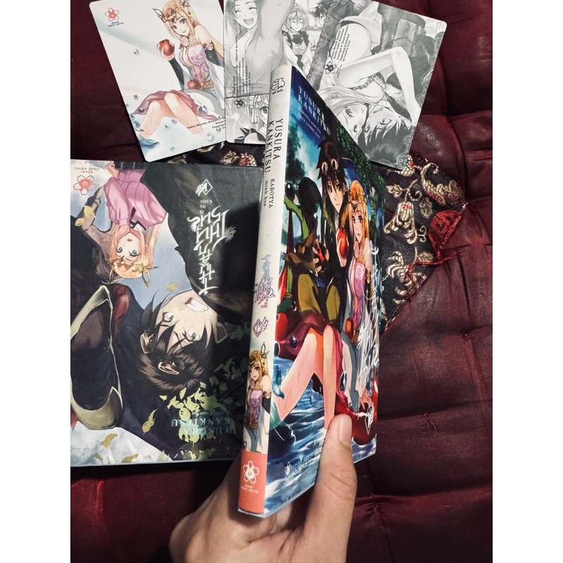 Truyện tranh anime Nhật (box + bookcard) 455656