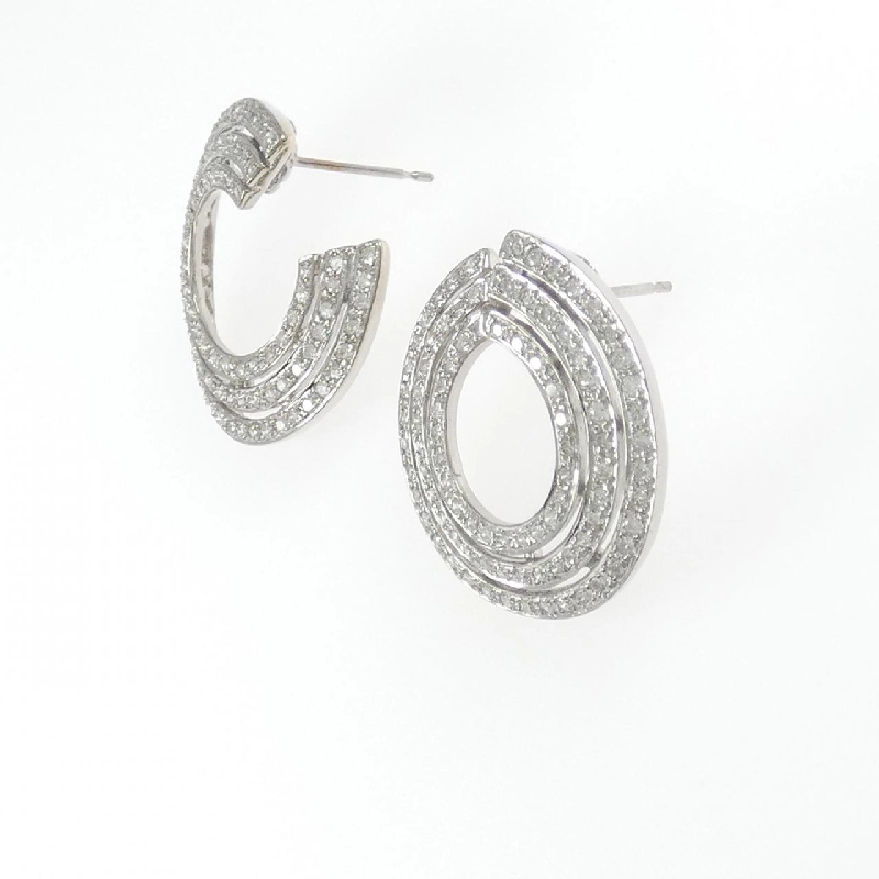 K18WG Bông tai kim cương 1.20CT - Hàng hiệu Chính hãng 866060