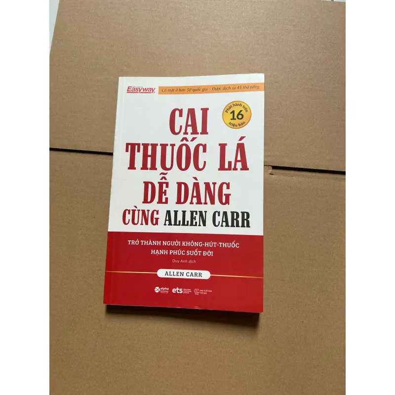 Cay thuốc lá dễ dàng cùng Allen Carr 747012
