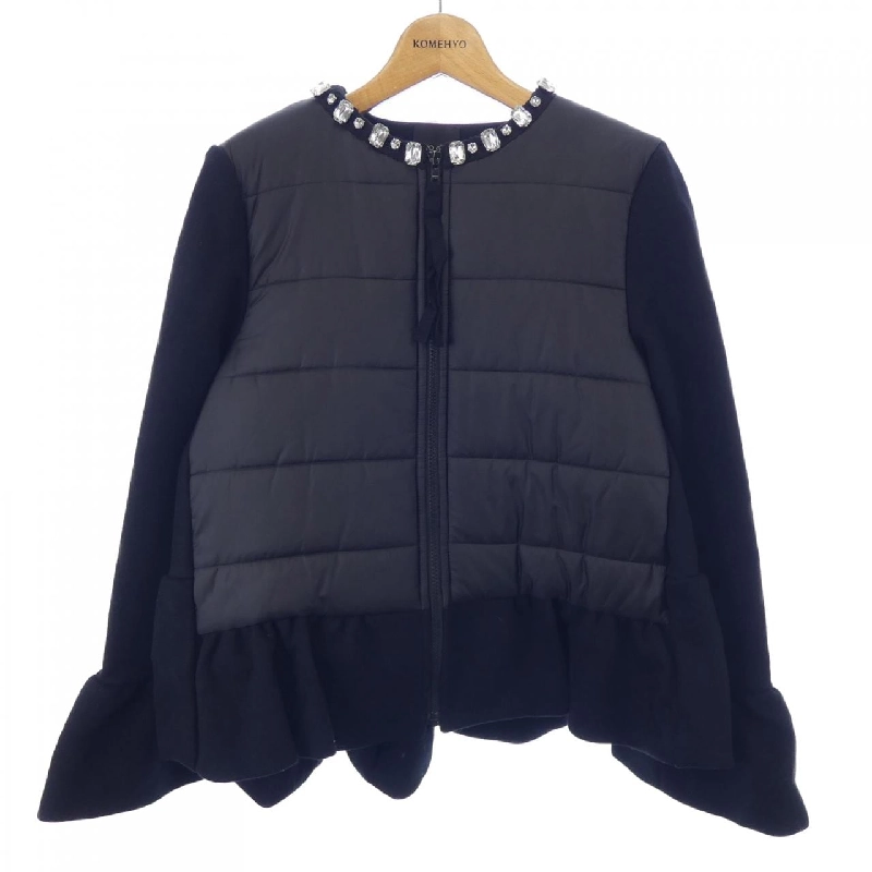 【Mã giảm giá】Áo khoác không cổ YOKO CHAN 630573