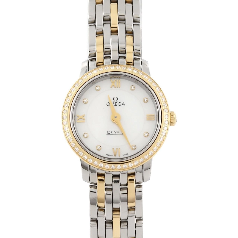 Đồng hồ Omega De Ville Prestige Combi/D･8P 424.25.24.60.55.001 SSxYG Quartz - Hàng hiệu Chính hãng 876263