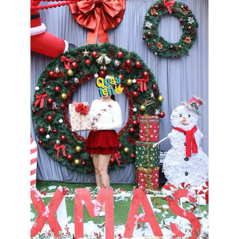 (Size M) Áo váy chỉ mặc duy nhất 1 lần dịp Noel 2025 936563