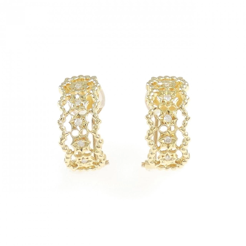 K18YG Bông tai kim cương 0.10CT - Hàng hiệu Chính hãng 877608