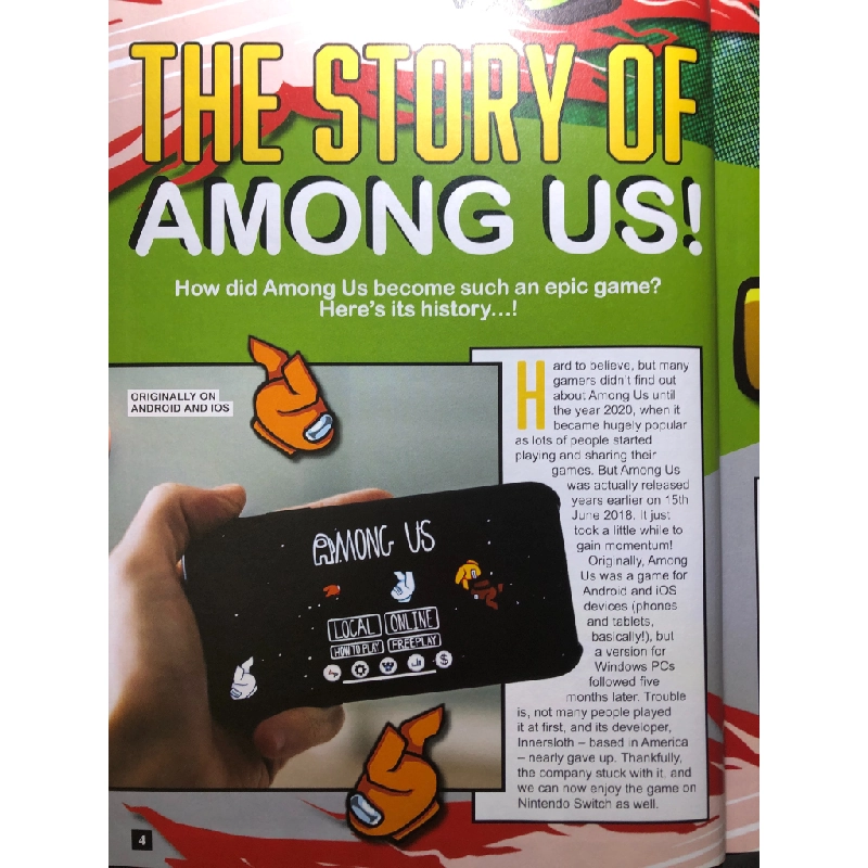 The Ultimate Guide to Among Us BÌA CỨNG mới 85% bẩn nhẹ GAMES WARRIOR HPB2707 NGOẠI VĂN 458722