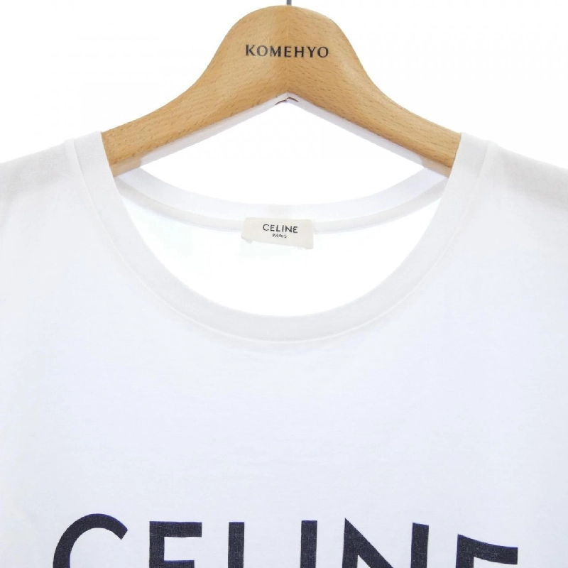 Áo thun logo cổ điển CELINE 2X314916G - Hàng hiệu Authentic 826241