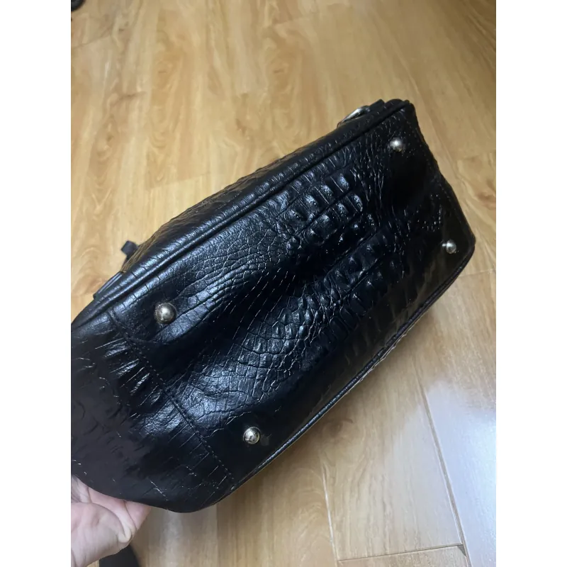 Balo đa năng size 29*30*13 da thật dập vân 2hand 933088