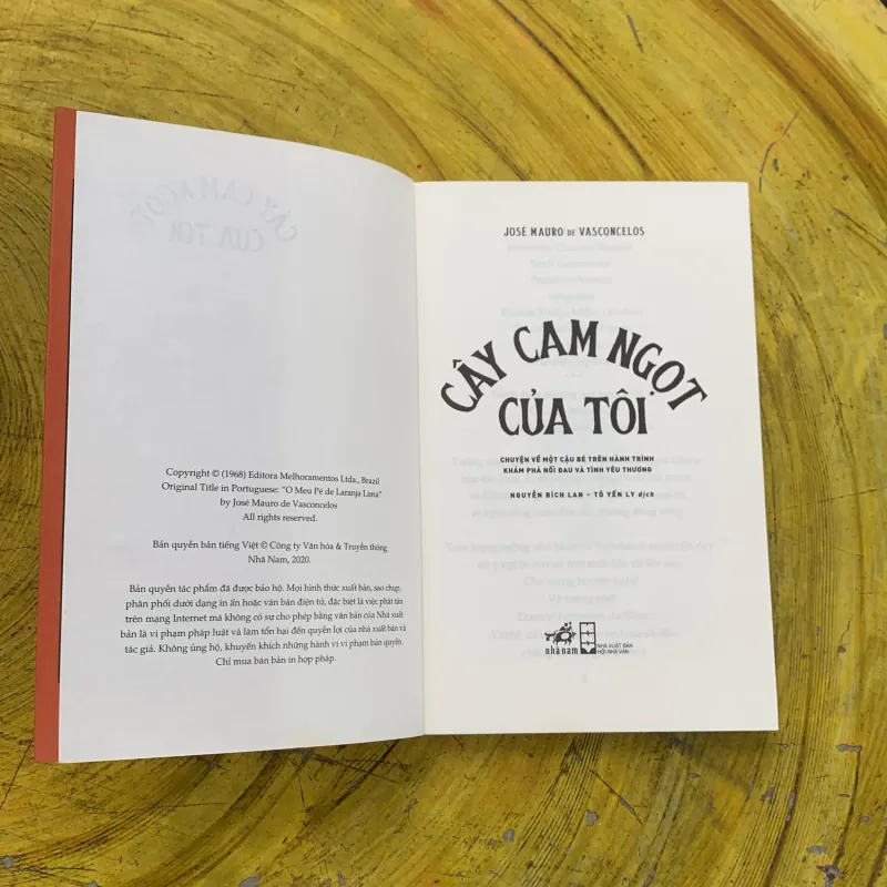 COMBO ĐỜI NGẮN ĐỪNG NGỦ DÀI & CÂY CAM NGỌT CỦA TÔI  789836