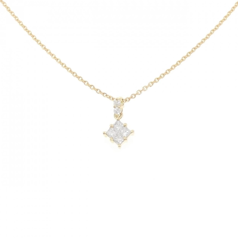 750YG/K18YG Dây chuyền kim cương - Hàng hiệu Authentic 858396