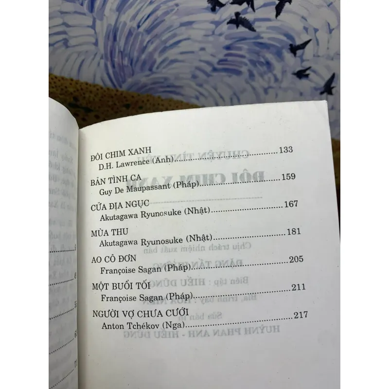 Đôi Chim Xanh, Truyện Ngắn Nước Ngoài - Huỳnh Phan Anh dịch 715899