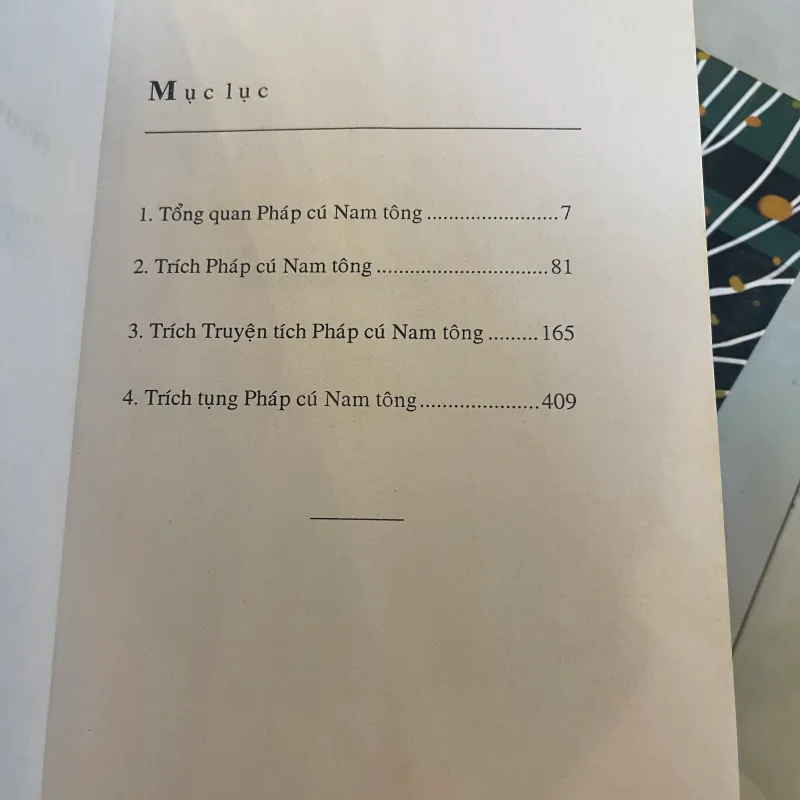 TRÍCH PHÁP CÚ NAM TÔNG - TRÍ QUANG biên tập  1027543