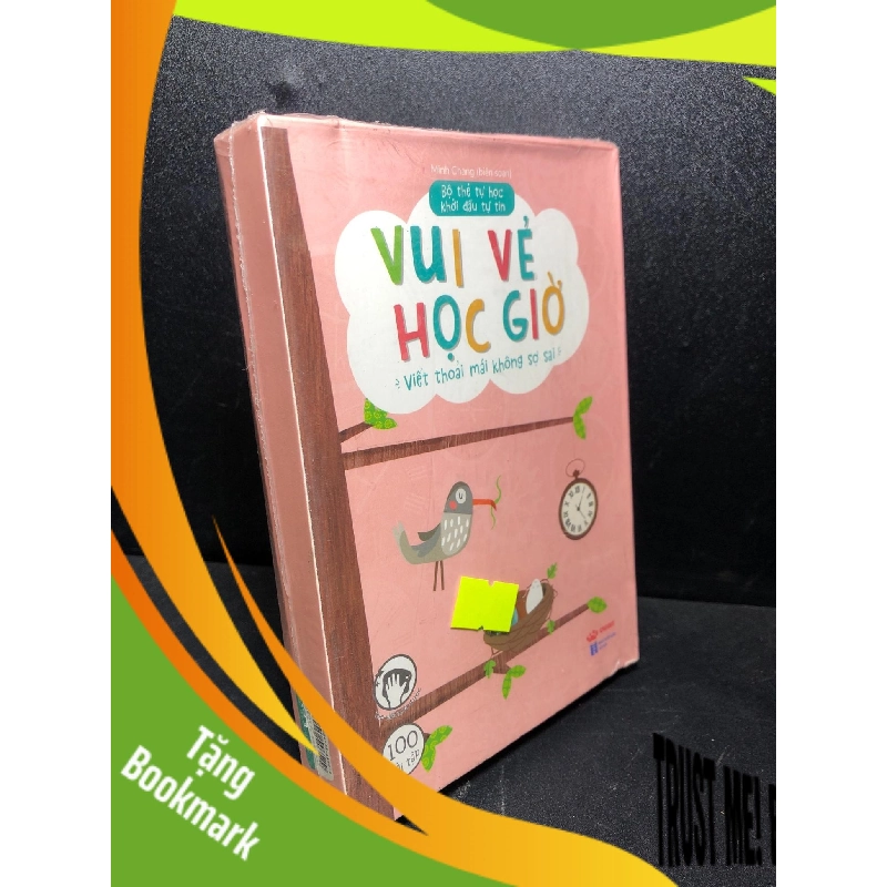 (TẶNG BOOKMARK) Vui vẻ học giờ mới 90% bẩn nhẹ ( đồ chơi ) RBK2812 956456