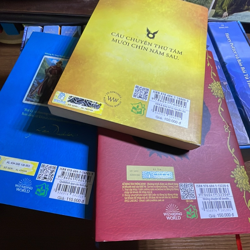 Boxset Harry Potter và 3 quyển ngoại truyện 444277