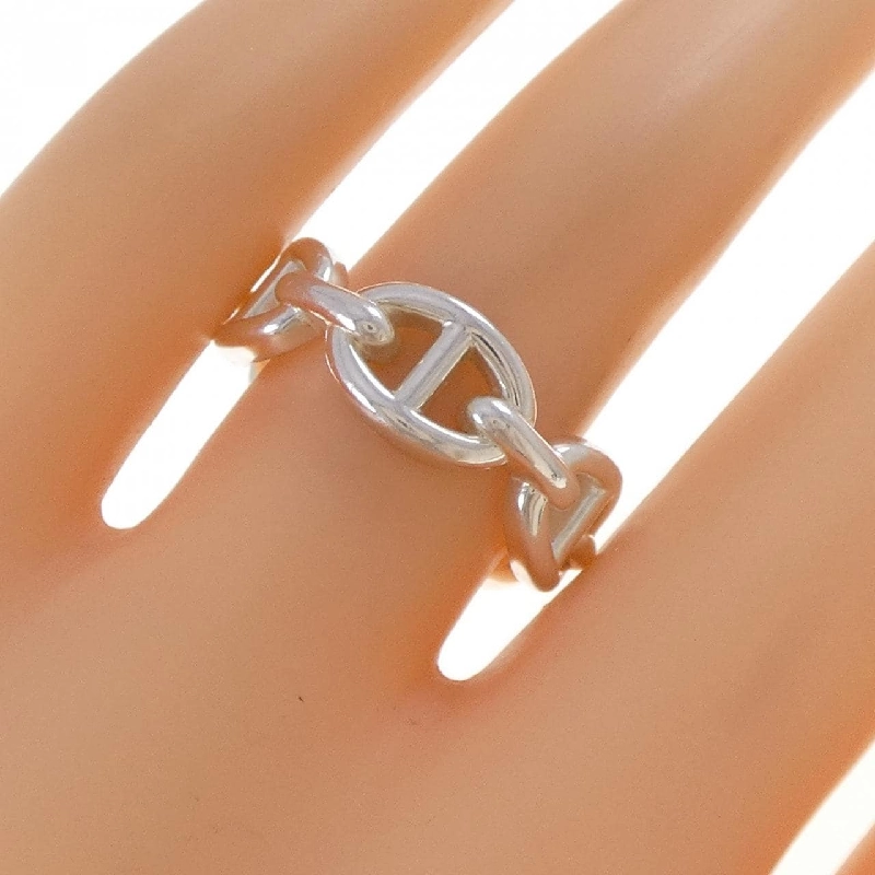 Nhẫn Hàng hiệu Authentic Hermès Chaine d'Ancre 837033