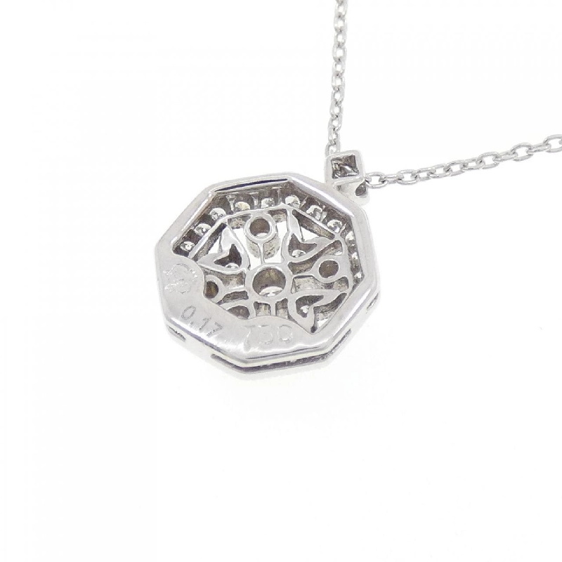 Dây chuyền kim cương K18WG 0.17CT - Hàng hiệu Chính hãng 858120