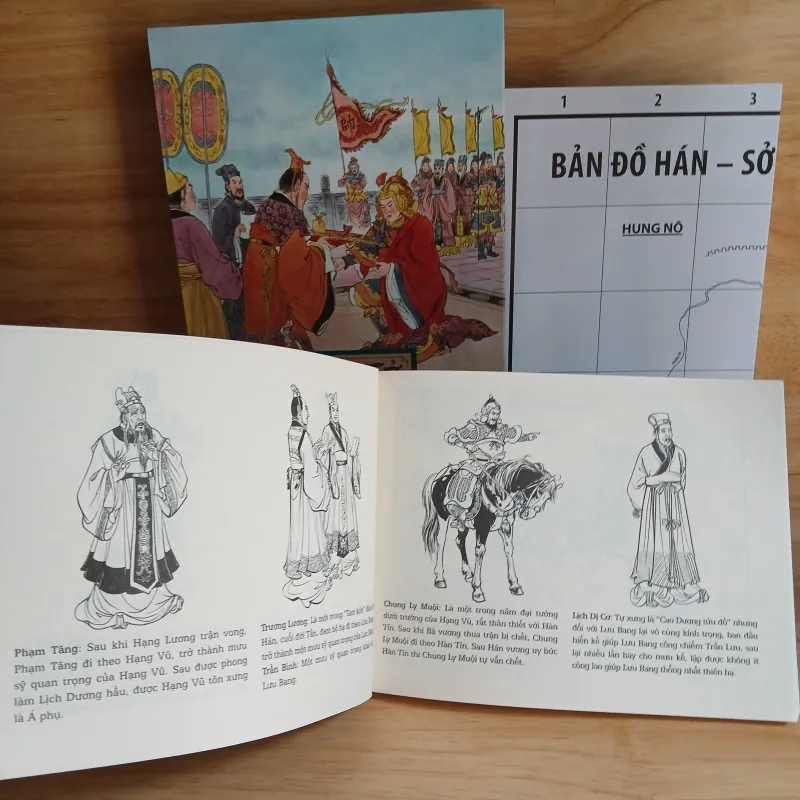 Hán Sở Diễn Nghĩa Liên Hoàn Họa (Bộ Hộp 6 Tập) 797465