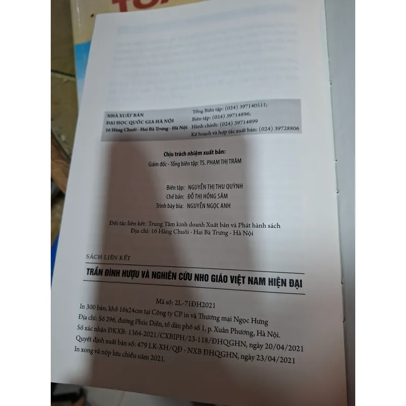 Trần đình hựu và vấn đề nghiên cứu nho giáo Vn hiện đại 936970