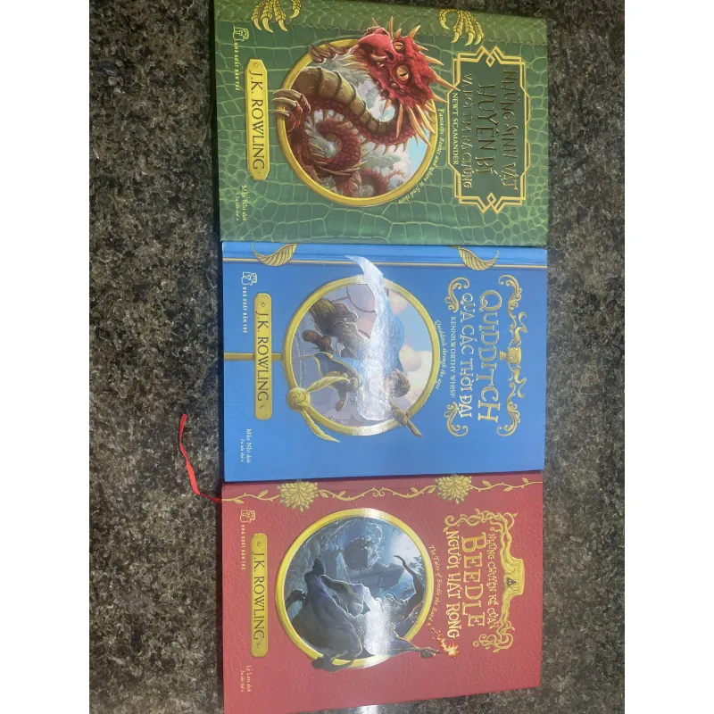 Bộ 3 quyển ngoại truyện bìa cứng Harry Potter J.K. Rowling 756632