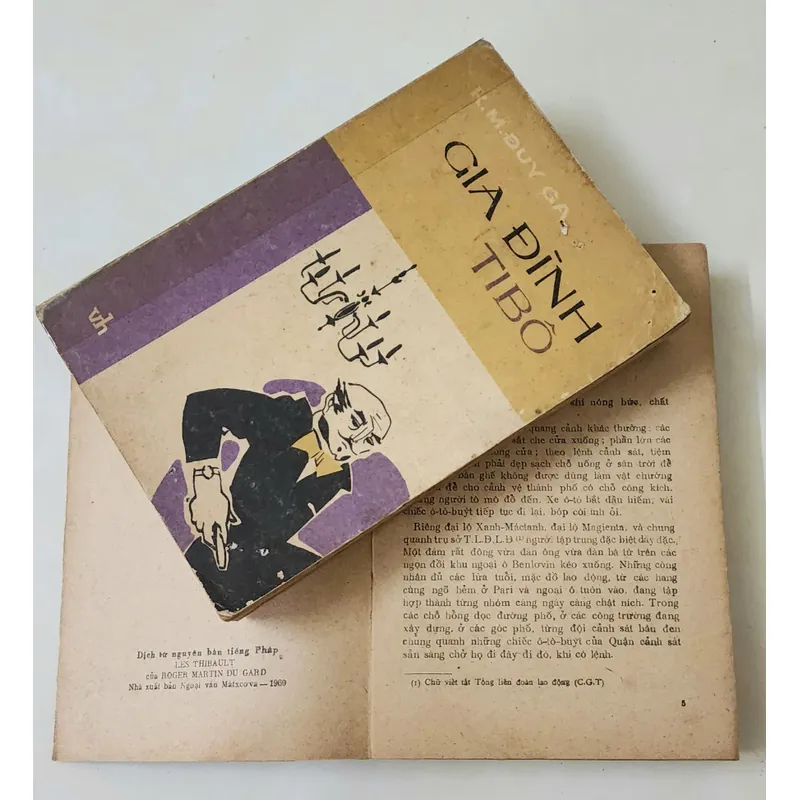 Nobel Văn chương 1937 - Tiểu thuyết Gia đình Ti Bô (tác giả Roger Martin du Gard) 703652