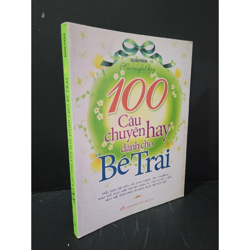 100 câu chuyện hay dành cho bé trai (sách màu) mới 80% bẩn bìa, ố nhẹ 2013 Bành Phàm HCM3004 VĂN HỌC 918541