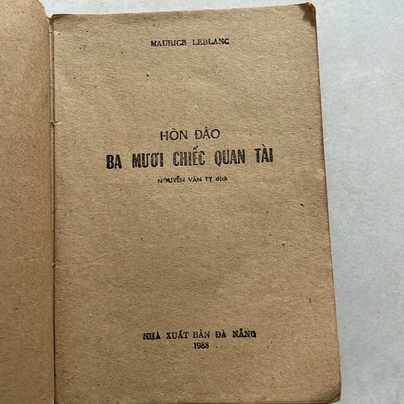 Hòn đảo 30 chiếc quan tài — Maurice Leblanc — 1989s 498355