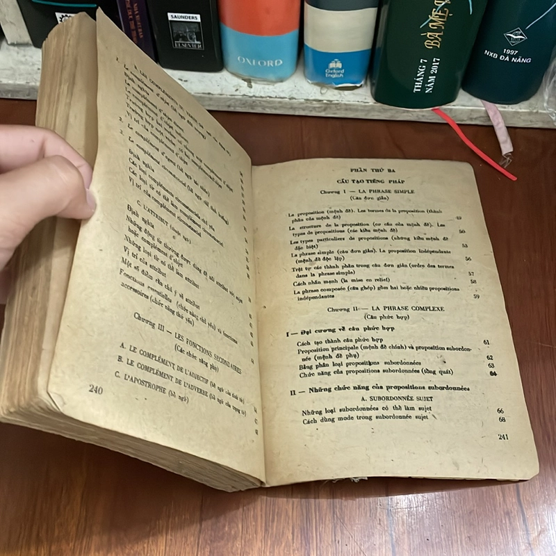 II Sách Xưa: Ngữ Pháp Tiếng Pháp (Tập II) - Nguyễn Ngọc Cảnh - 1981 531966