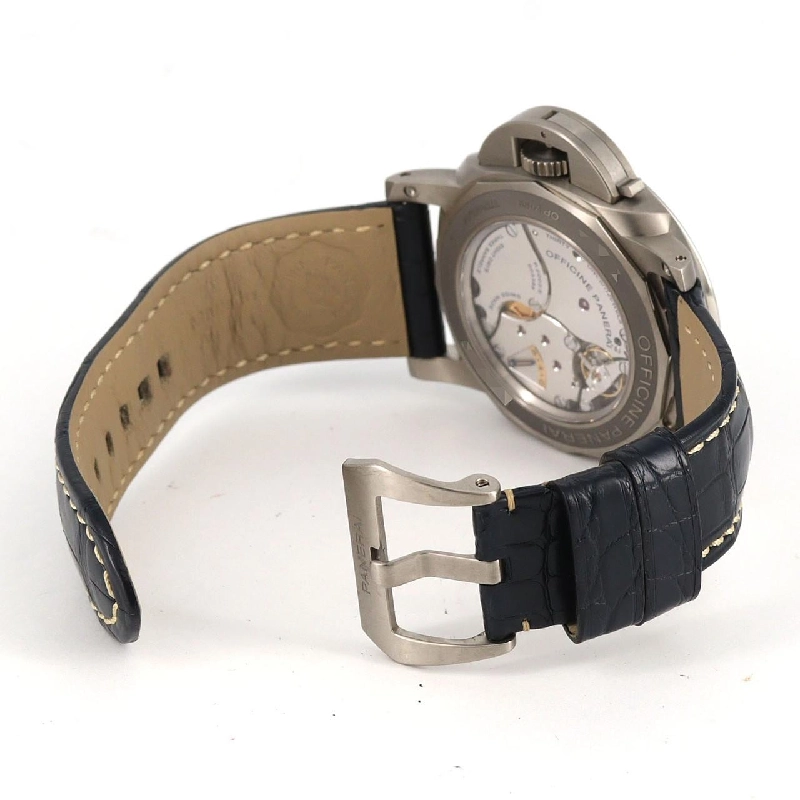 Panerai Luminor 1950 Equazione di Tempo 8 DAYS GMT Titanium PAM00670 TI Cơ khí - Hàng hiệu Chính hãng 880562