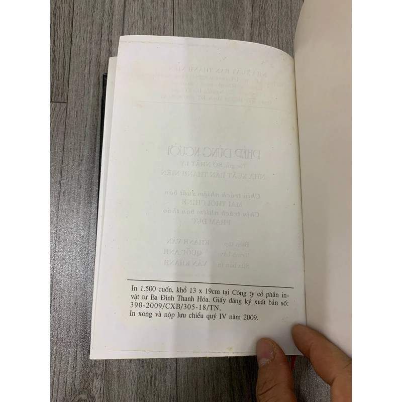 Phép dùng người ( dụng nhân pháp). 999 475983