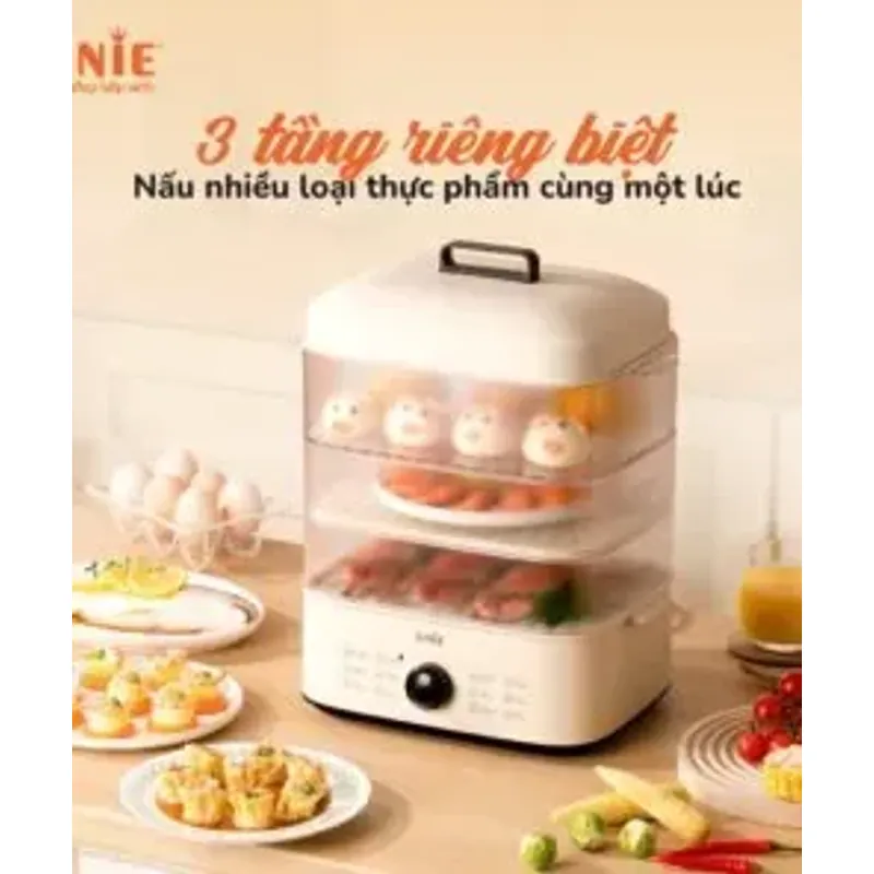 Nồi hấp 18L Unie UE560 – Hấp nhiều món cùng lúc, nhanh – sạch – healthy! 🥗🔥 715949