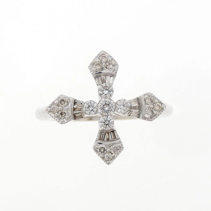 Nhẫn kim cương K18WG 669650