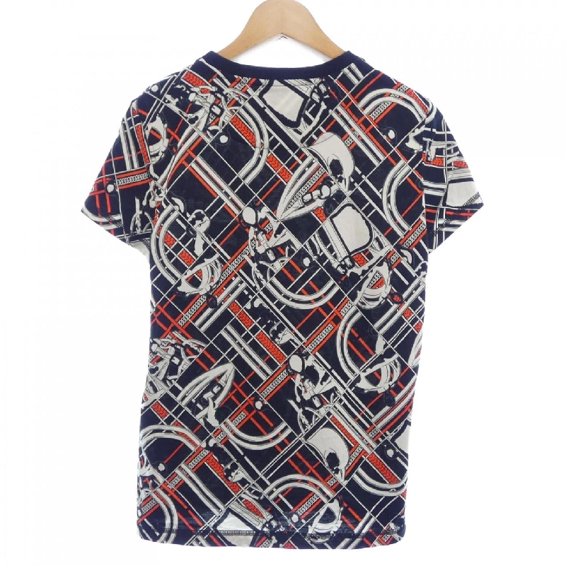 Áo thun HERMES EN DESORDRE ET CHAINES 3H4619DX - Hàng hiệu Authentic 774598