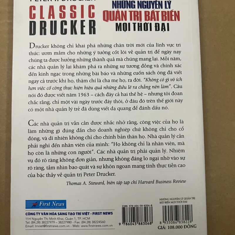 Những nguyên lý quản trị bất biến mọi thời đại 1008451