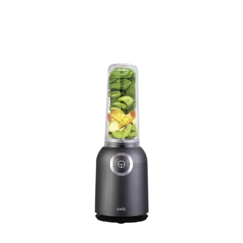 Máy xay sinh tố UNIE UMB05 cối xay dạng bình nước nhỏ gọn, lưỡi dao 4 cánh bằng inox 574455