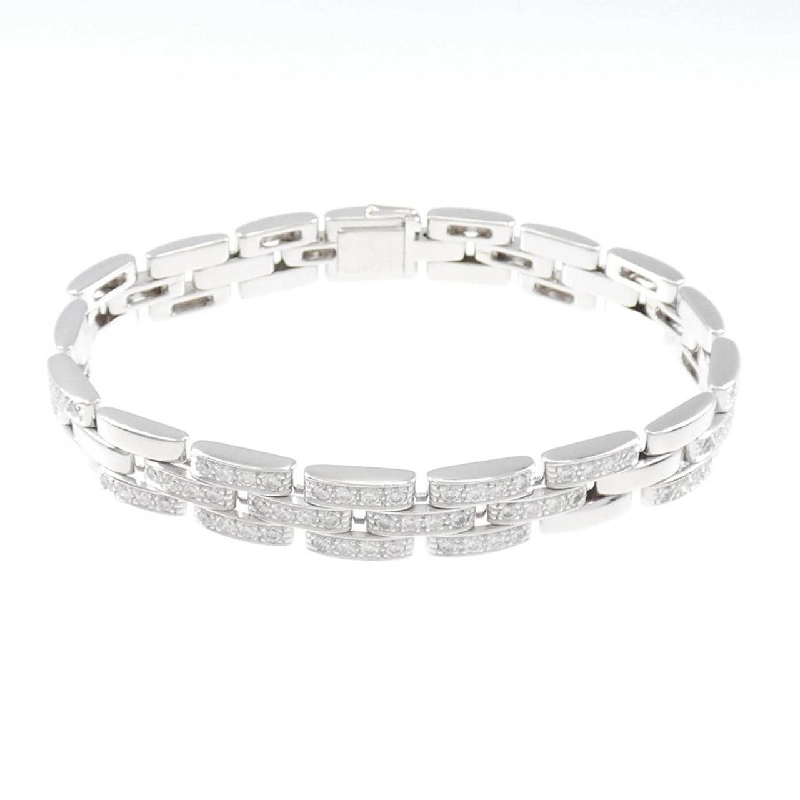 Vòng tay Cartier Maillon Panthère nửa kim cương 667238