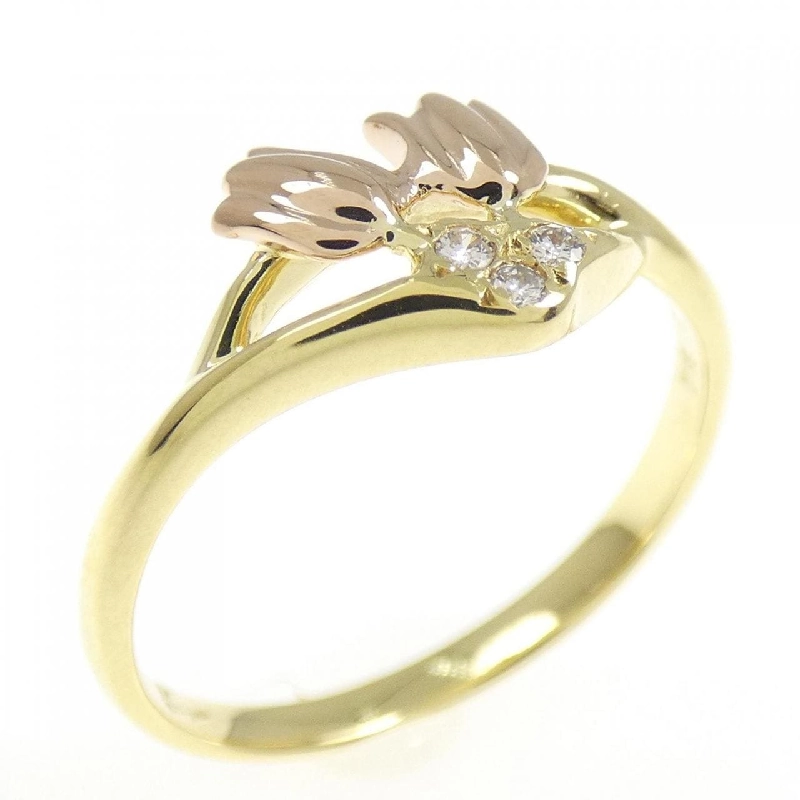 Nhẫn kim cương K18YG/K18PG 0.03CT - Hàng hiệu Authentic 854428