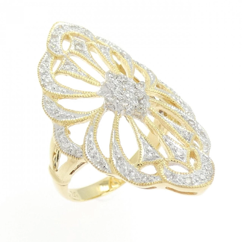 Nhẫn kim cương 750YG/750WG 0.26CT - Hàng hiệu Authentic 847441