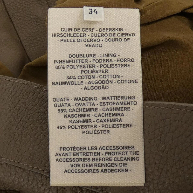 Áo khoác da HERMES Diamond Quilting 3H1207D1 - Hàng hiệu Authentic 819651