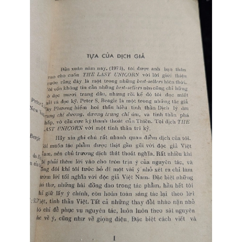 Con kỳ lân cuối cùng - Peter S.Deagle ( bản dịch của Doãn Quốc Sỹ ) 740237