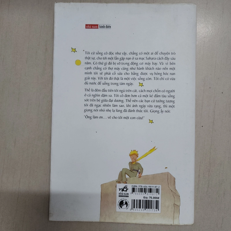 Sách Hoàng tử bé của Saint-Exupery mới 90% 503533