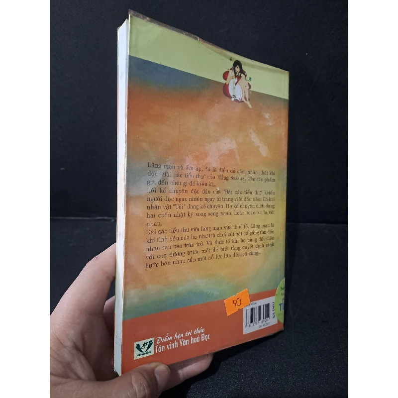 Đài các tiểu thư mới 90% bẩn nhẹ 2012 Hồng Sakura HCM1604 VĂN HỌC 432752