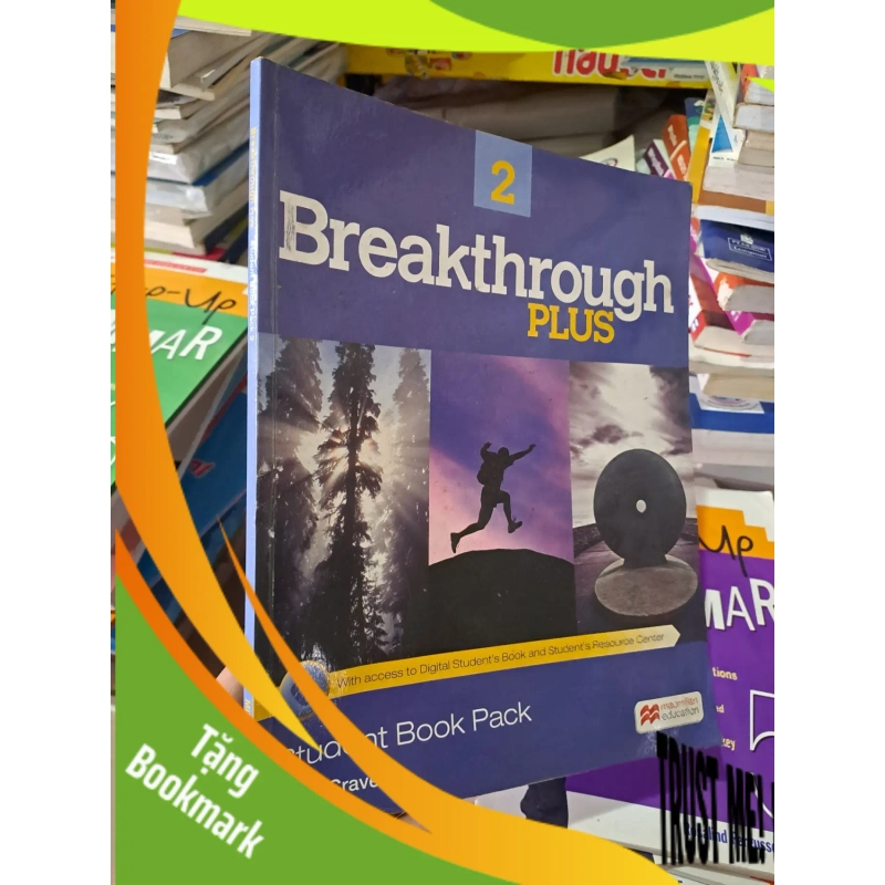 (TẶNG BOOKMARK) Breakthrough Plus 2 mới 80% ố nhăn bìa RBK0808 HỌC NGOẠI NGỮ 940130