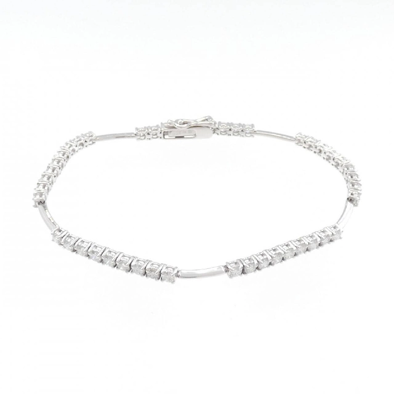 K18WG Vòng tay kim cương 3.00CT - Hàng hiệu Chính hãng 874642