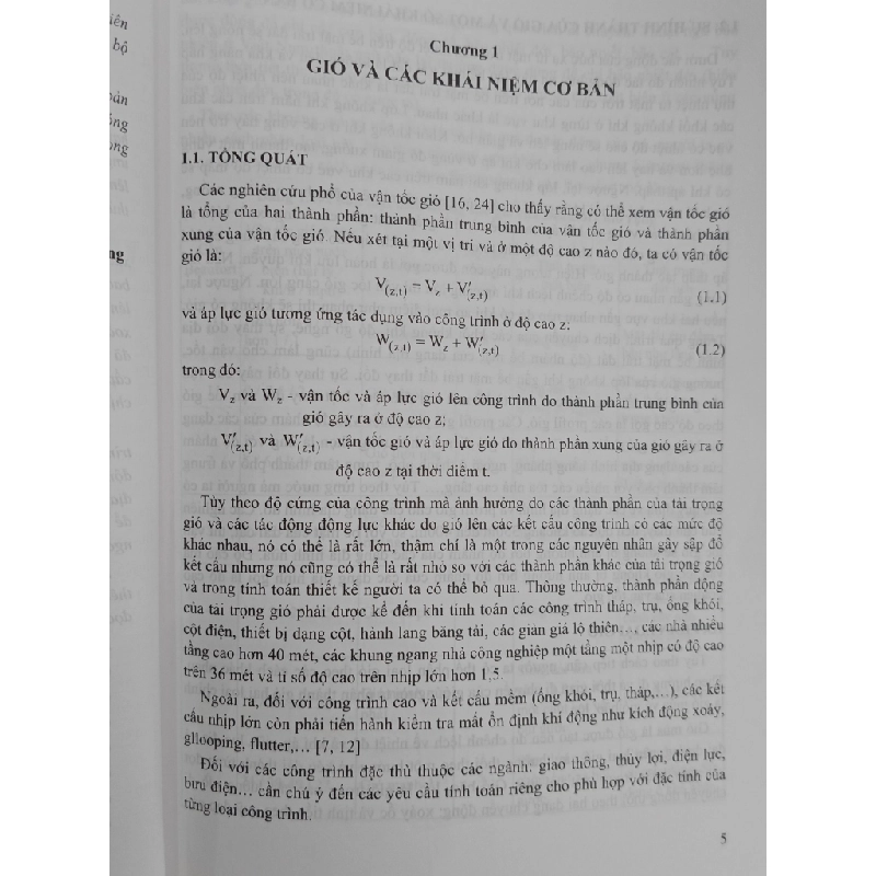 Tải trọng và tác động của gió lên công trình xây dựng - PGS.TS. Nguyễn Võ Thông 478907